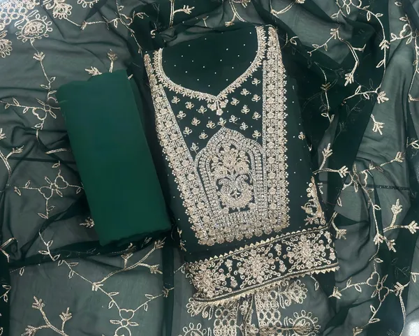Green_Georgette_Party_Wear_Traditional_Embroidery_Unstitched_Suit_For_Women