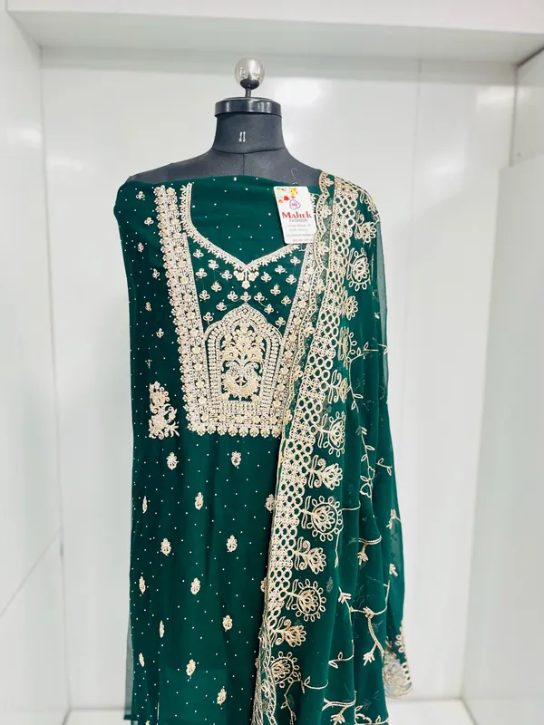 Green_Georgette_Party_Wear_Traditional_Embroidery_Unstitched_Suit_For_Women