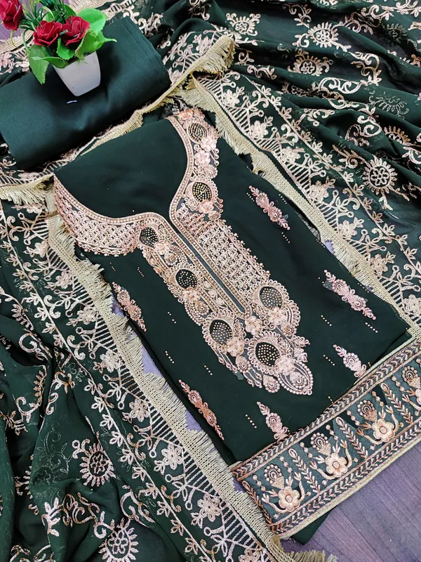 Green_Georgette_Party_Wear_Traditional_Embroidery_Unstitched_Suit_For_Women