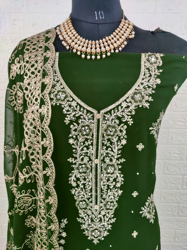 Green_Georgette_Party_Wear_Traditional_Embroidery_Unstitched_Suit_For_Women