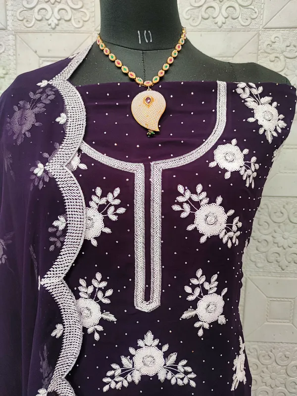 Purple_Georgette_Party_Wear_Traditional_Embroidery_Unstitched_Suit_For_Women