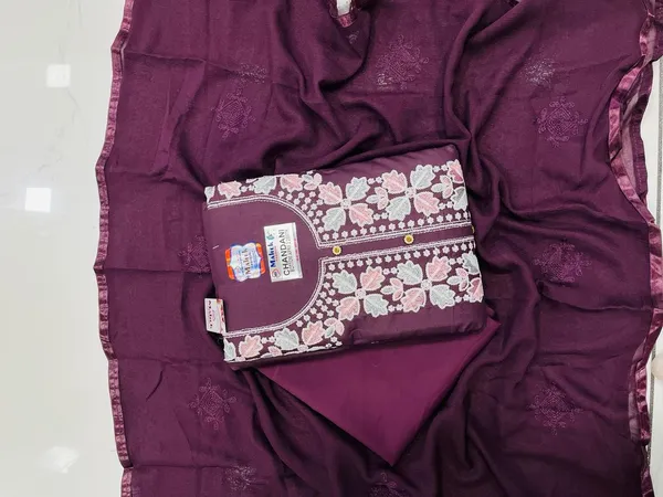 Purple_Cotton_Embroidery_Unstitched_Suit_For_Women