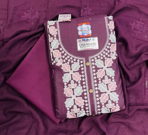 Purple_Cotton_Embroidery_Unstitched_Suit_For_Women