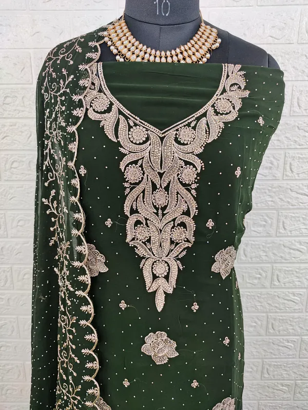 Green_Georgette_Party_Wear_Traditional_Embroidery_Unstitched_Suit_For_Women