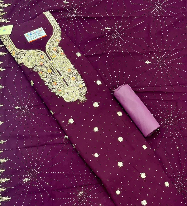 Purple_Georgette_Party_Wear_Traditional_Embroidery_Unstitched_Suit_For_Women