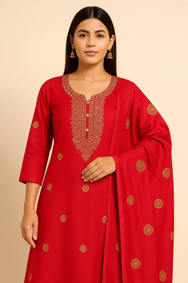 Pink_Unstitched_Salwar_Suit_For_Women_|_Cotton_Unstitched__Suit_For_Daily_Wear