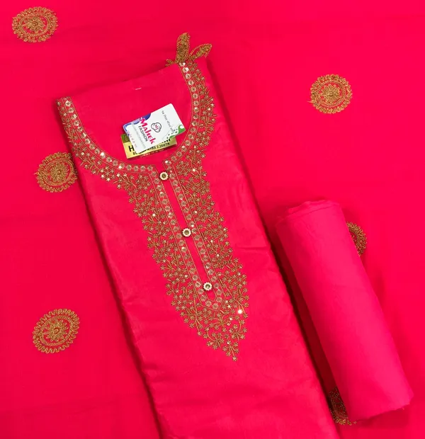 Pink_Unstitched_Salwar_Suit_For_Women_|_Cotton_Unstitched__Suit_For_Daily_Wear