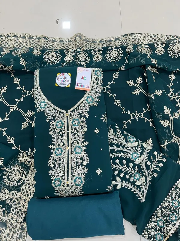 Blue_Georgette_Party_Wear_Traditional_Embroidery_Unstitched_Suit_For_Women