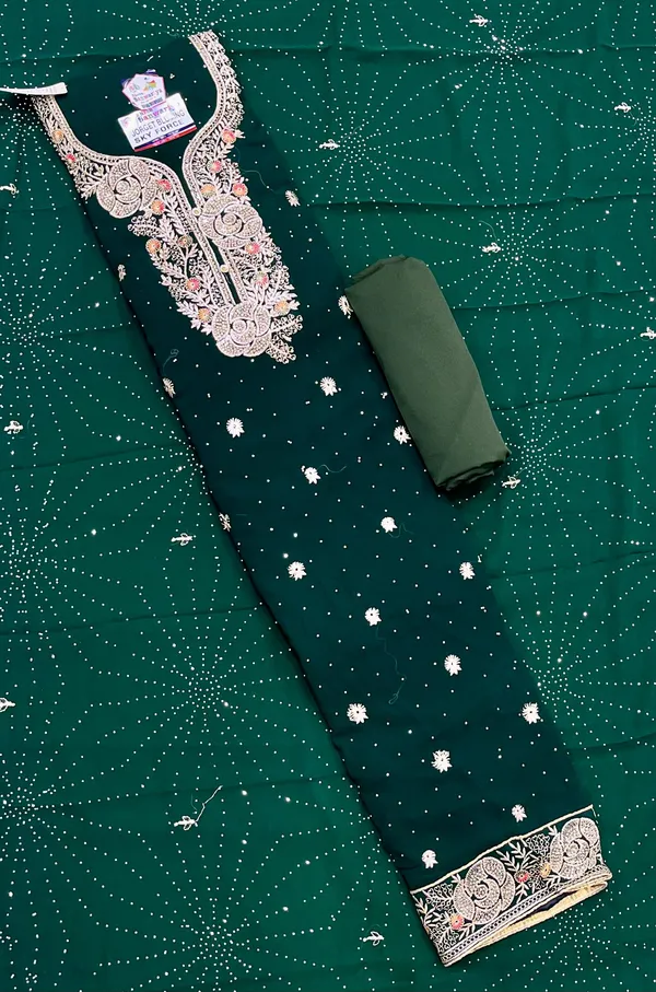 Green_Georgette_Party_Wear_Traditional_Embroidery_Unstitched_Suit_For_Women