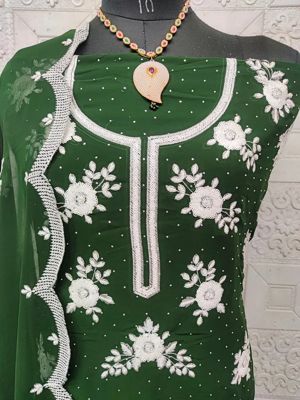 Green_Georgette_Party_Wear_Traditional_Embroidery_Unstitched_Suit_For_Women