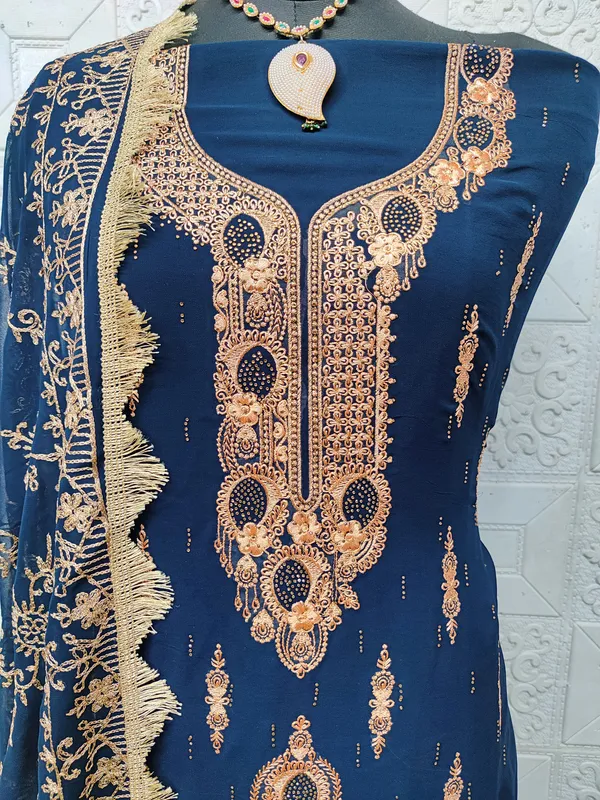 Blue_Georgette_Party_Wear_Traditional_Embroidery_Unstitched_Suit_For_Women