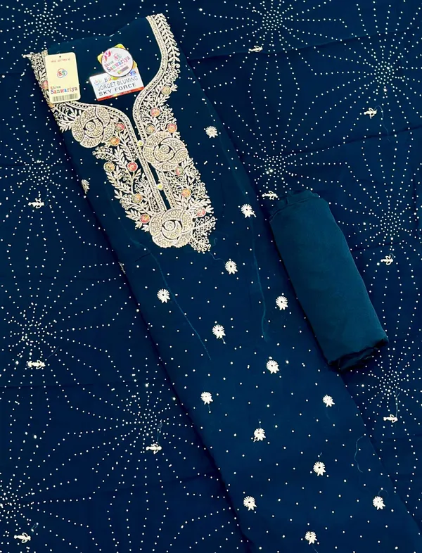 Blue_Georgette_Party_Wear_Traditional_Embroidery_Unstitched_Suit_For_Women