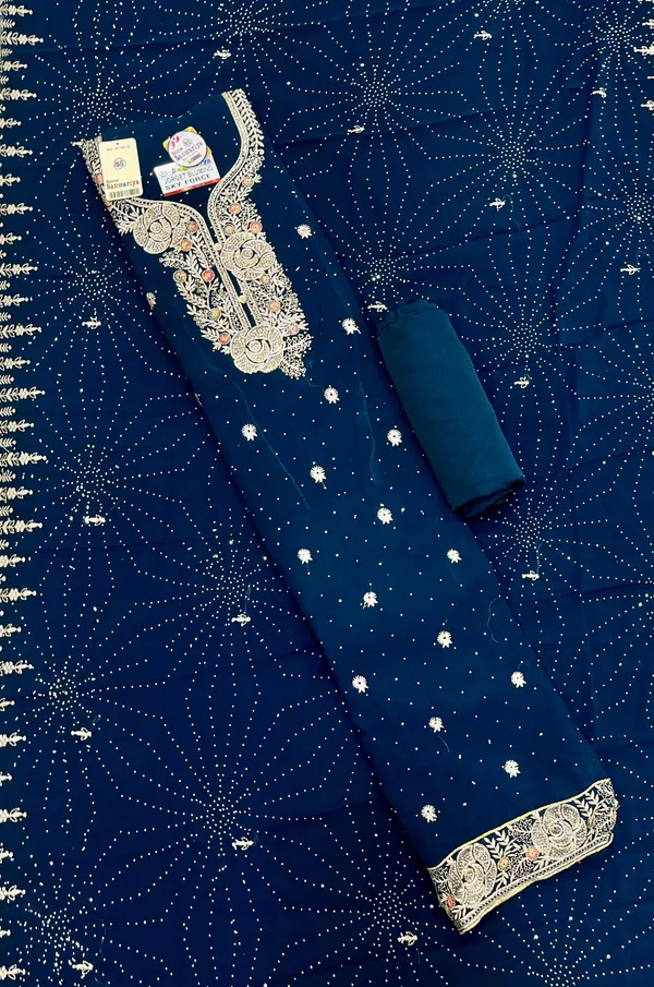Blue_Georgette_Party_Wear_Traditional_Embroidery_Unstitched_Suit_For_Women