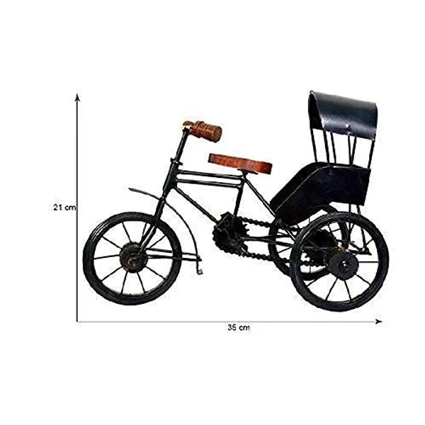 Black_Antique_Wood_And_Wrought_Iron_Mini_Rickshaw