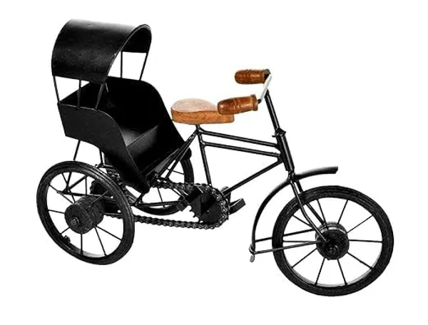 Black_Antique_Wood_And_Wrought_Iron_Mini_Rickshaw