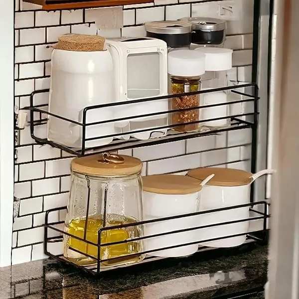 Black_Metal_Multipurpose_Kitchen_Bathroom_Shelf_Wall_Holder_Storage_Rack_Bathroom_Rack_Storage_Box_Strong_Magic_Sticker_Shower_Rack