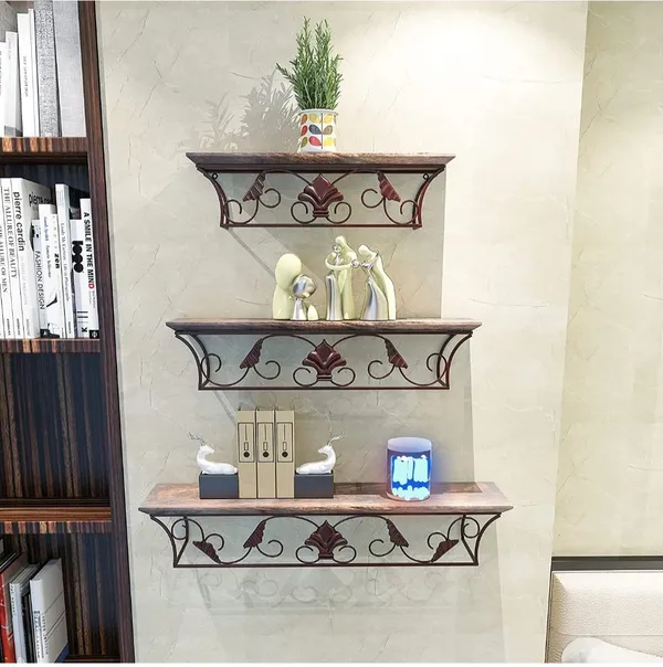 Brown_Floating_Shelves_For_Wall