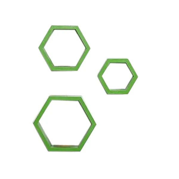 Pack_Of_3_Green_Wooden_Floating_Wall_Shelves