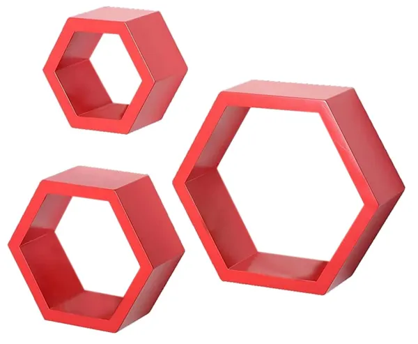 Pack_Of_3_Orange_Wooden_Floating_Wall_Shelves