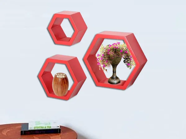 Pack_Of_3_Orange_Wooden_Floating_Wall_Shelves