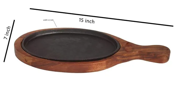 Brown_Iron_Sizzler_Plater_With_Wooden_Stand_|_Brownie_Sizzler_Plate_|_Wooden_Ovel_Sizzling_Plate_|_Serving_Platter_|_Hot_Sizzling_Plate_|_Brown_5_Inch_Sizzler_Plate