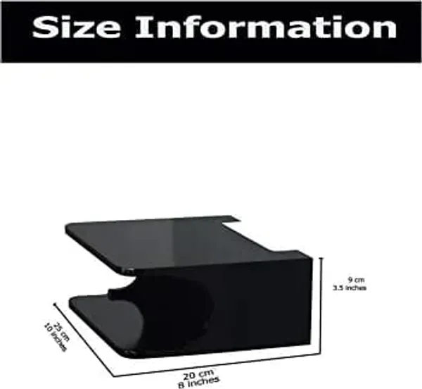 Black_Setup_Box_Stand/Set_Top_Box_Stand_Wall_Mount_For_Home_Wall_Shelf_For_Holding_Speakers_Wifi_Router_Game_Console_Remote_Streaming_Device