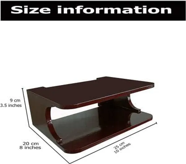 Brown_Setup_Box_Stand/Set_Top_Box_Stand_Wall_Mount_For_Home_Wall_Shelf_For_Holding_Speakers_Wifi_Router_Game_Console_Remote_Streaming_Device