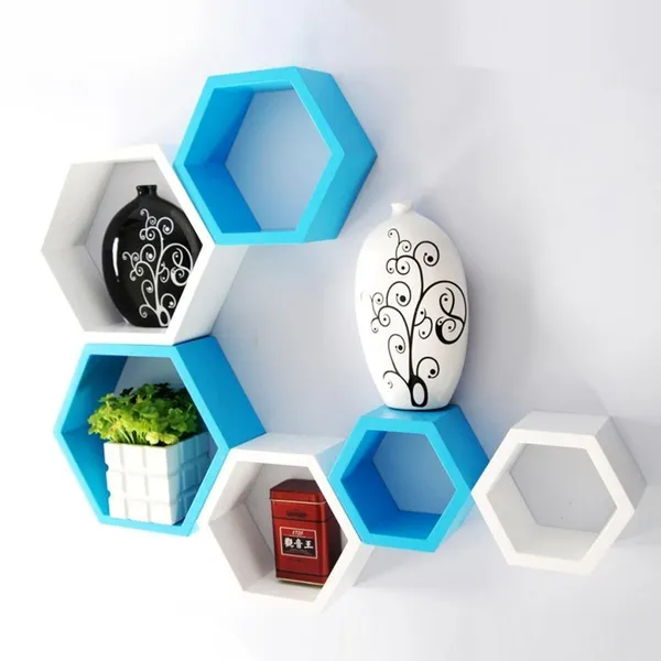 Pack_Of_6_White_&_Sky_Blue_Wooden_Floating_Wall_Shelves