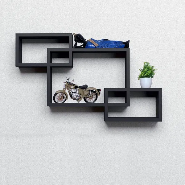 Pack_Of_3_Black_Wooden_Floating_Wall_Shelves