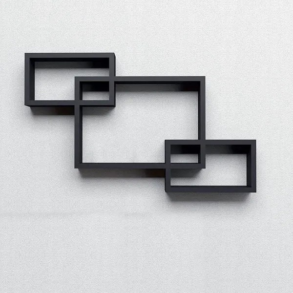 Pack_Of_3_Black_Wooden_Floating_Wall_Shelves