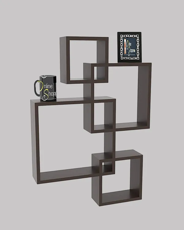 Black_Transform_Your_Space_With_Our_Stylish_Squares_Wooden_Floating_Wall_Shelves_Interweave_Wall_Mounted_Floating_Shelves_For_Living_Room_Bedroompack_Of_4_(Black)