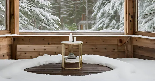 White_&_Golden_Metal_Round_Coffee_Table_With_Extra_Shelf_For_Living_Room_And_Bedroom,_Side_Table,_Wooden_Top_&_Metal_Frame_End_Table,_Modern_Elegent_Design
