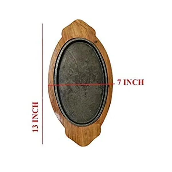 Pack_Of_2_Brown_Iron_Sizzler_Plater_With_Wooden_Stand