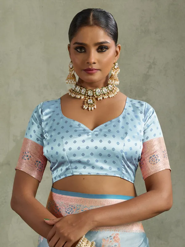 Sky_Blue_Satin_Silk_Banarasi_Saree_with_Meenakari_&_Zari_Weave