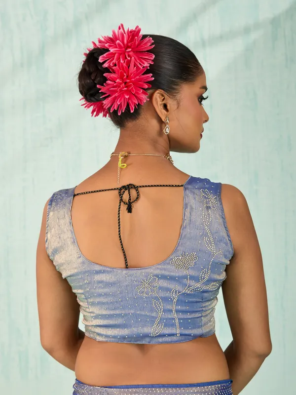 Lavender_Luxe_–_Velvet_Chiffon_Saree_With_Zarkan_&_Cutdana_Embellishment_For_Women