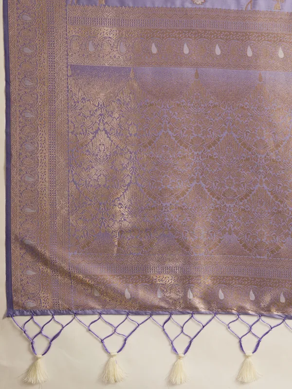 Lavender_Purple_Banarasi_Silk_Saree_with_Golden_Zari_Weaving