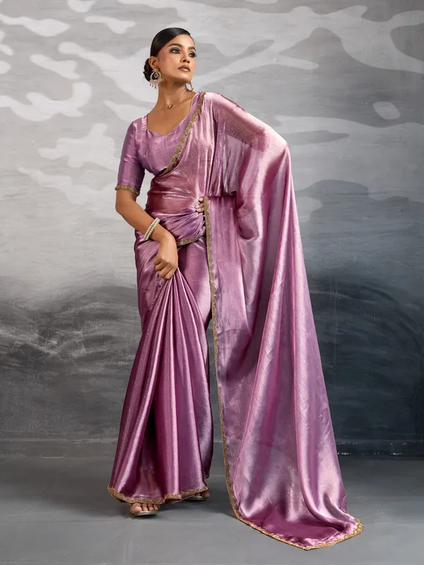 Soft_Lavender_Burberry_Chiffon_Saree_With_Beads_&_Cutdana_Lace_For_Women