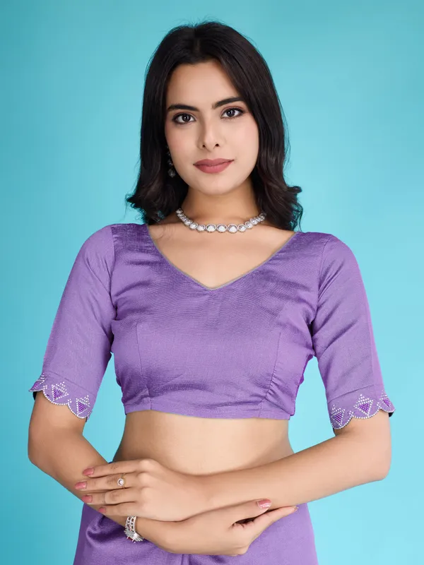Glossy_Lavender_Khadi_Shimmer_With_Diamond_Zarkan_&_Pearl_Handwork_Saree.