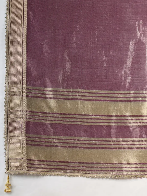 Royal_Plum_Purple_Linen_Tissue_Saree_with_Antique_Gold_Zari_Border