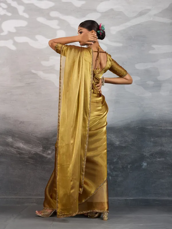 Rich_Metallic_Golden_Burberry_Chiffon_Saree_With_Beads_&_Cutdana_Lace_Work_For_Women