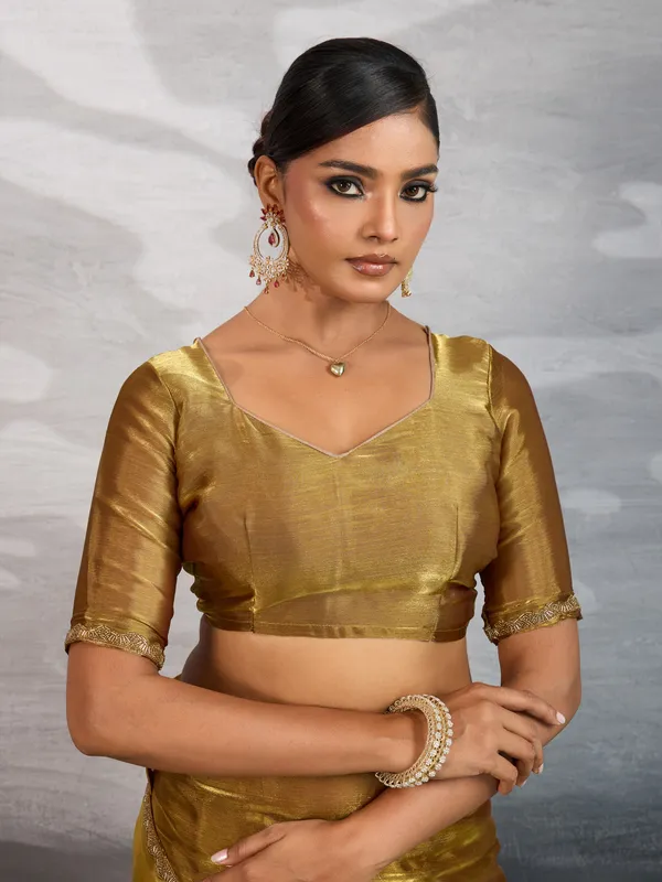 Rich_Metallic_Golden_Burberry_Chiffon_Saree_With_Beads_&_Cutdana_Lace_Work_For_Women