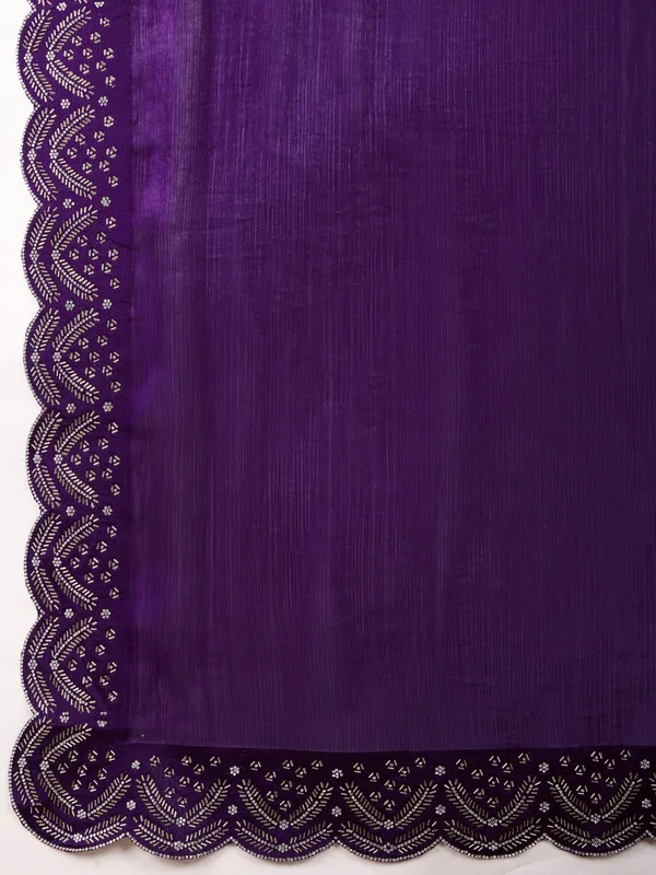 Regal_Purple_Chiffon_Saree_with_Embroidered_Border