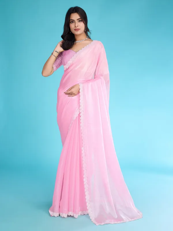 Baby_Pink_Tissue_Burberry_Saree_with_White_Lace_Border