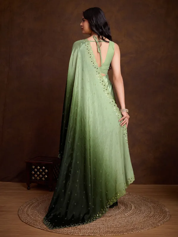 Pastel_to_Bottle_Green_Ombre_Chinnon_Saree_with_Embroidered_Sequin_Border