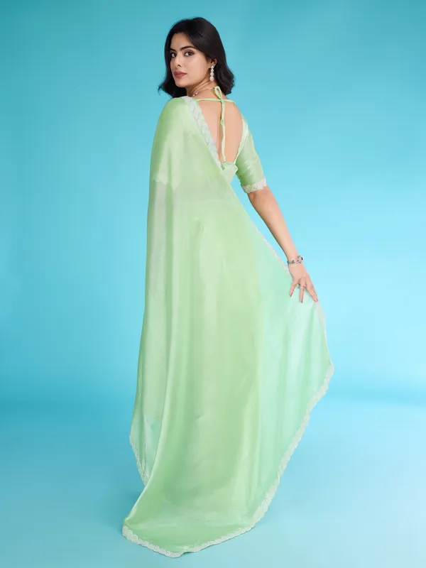 Pastel_Mint_Green_Tissue_Burberry_Saree.