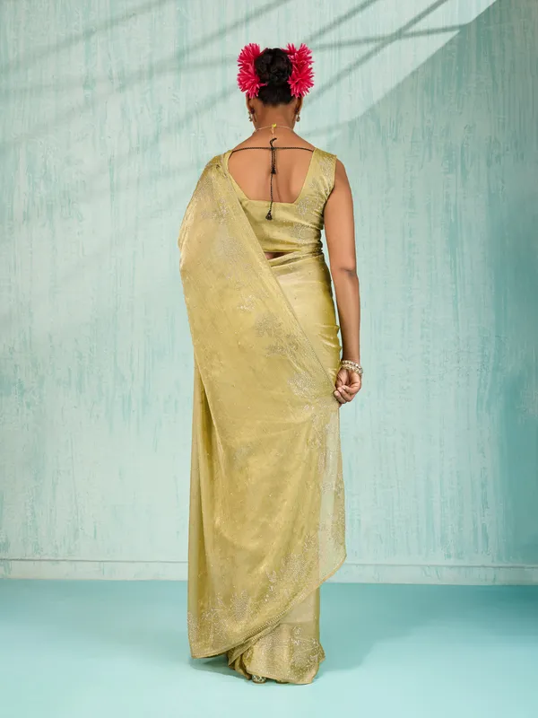 Elegant_Gold_Velvet_Chiffon_Saree_With_Zarkan_&_Cutdana_Work_For_Women