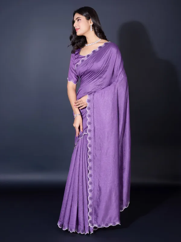Purple_Regal_Khadi_Shimmer_Shimmering_Saree_For_Women