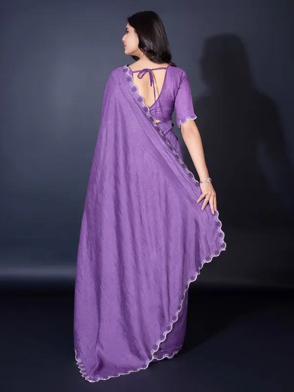 Purple_Regal_Khadi_Shimmer_Shimmering_Saree_For_Women