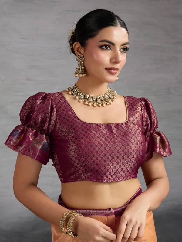 Mustard_Yellow_&_Wine_Kanjivaram_Silk_Saree