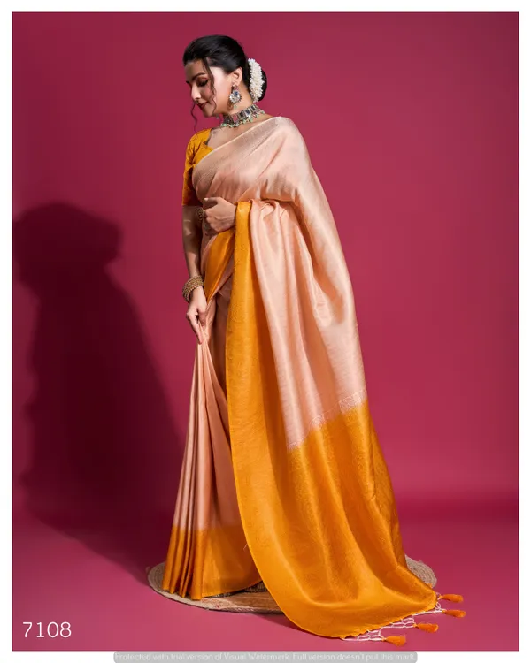 Peach_Pink_&_Mustard_Yellow_Soft_Zari_Woven_Silk_Saree